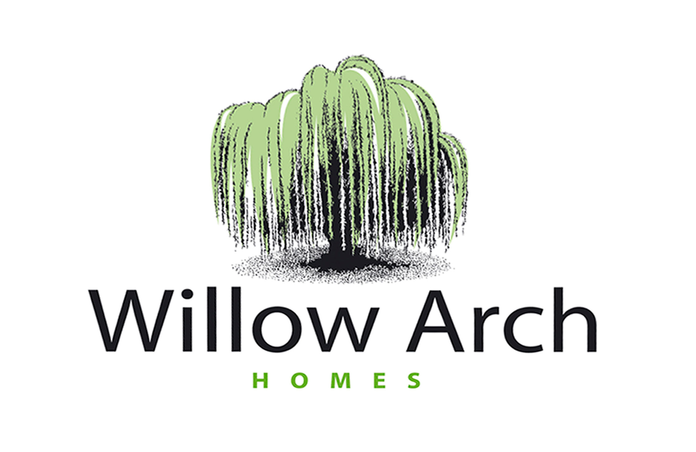 Design and artwork of proposed Willow Arch Homes corporate logo